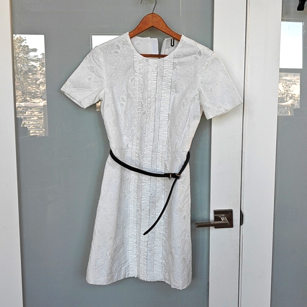 Top Shop Unique White Lace Dress size S